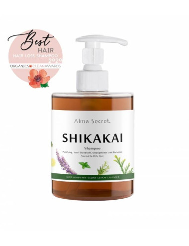 CHAMPÚ SHIKAKAI Anti Caida y Regulador Grasa ALMA SECRET