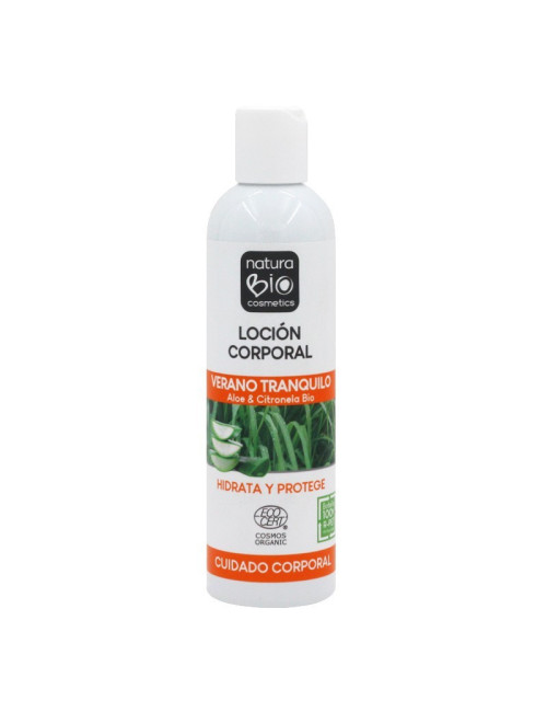 Loción corporal Verano, hidrata, protege de los mosquitos
