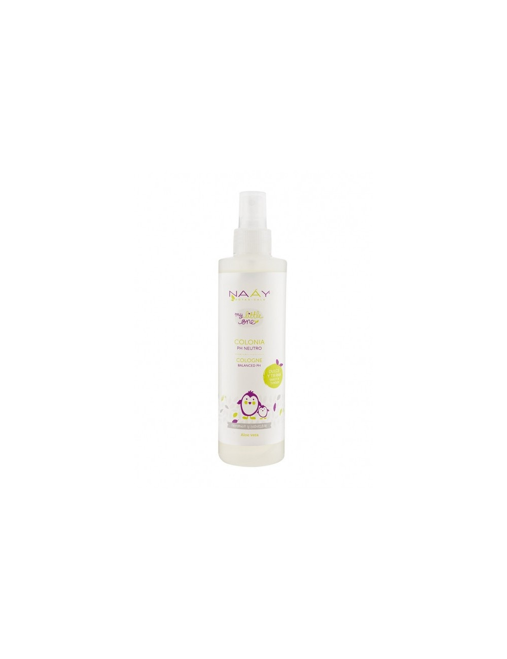 Colonia "Dulce y tierna" 250ml Naay