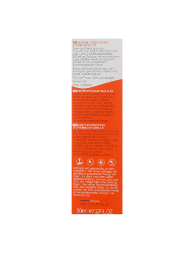 Protector Solar Facial Natural SPF 50 Alga Maris - Laboratoires de Biarritz - 50ml