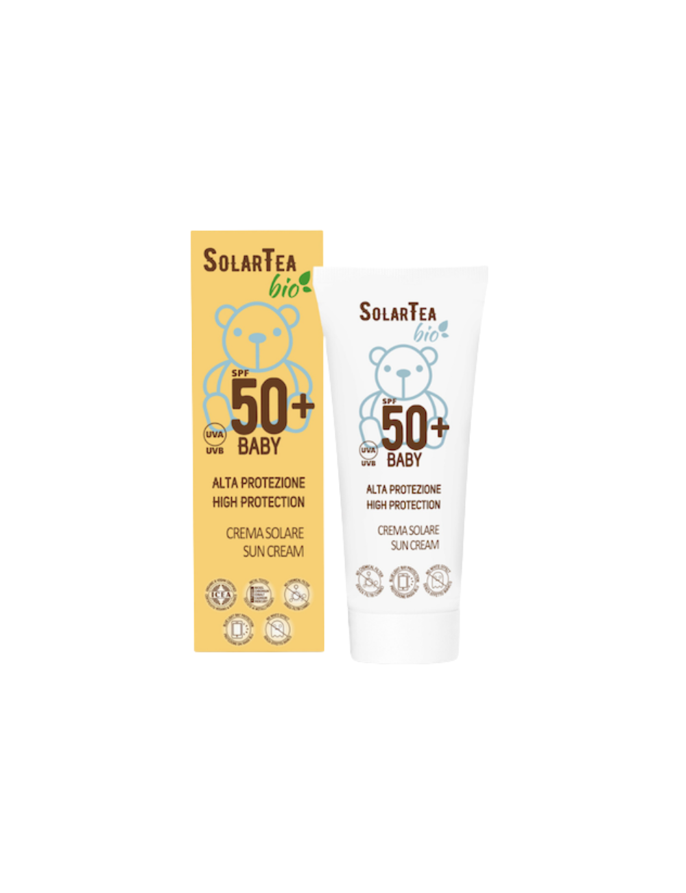 Protector Solar Alta Protección Bebés & Niños SPF 50+ – Solartea - 100ml