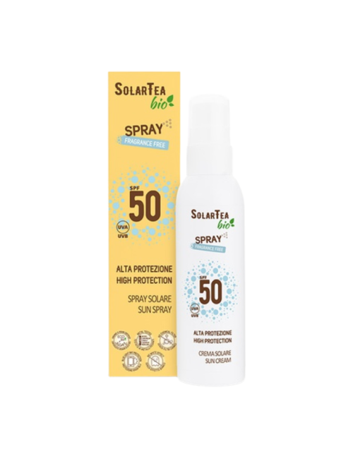 Spray Solar BIO SPF50+ sin Perfume – Solartea – 100 ml