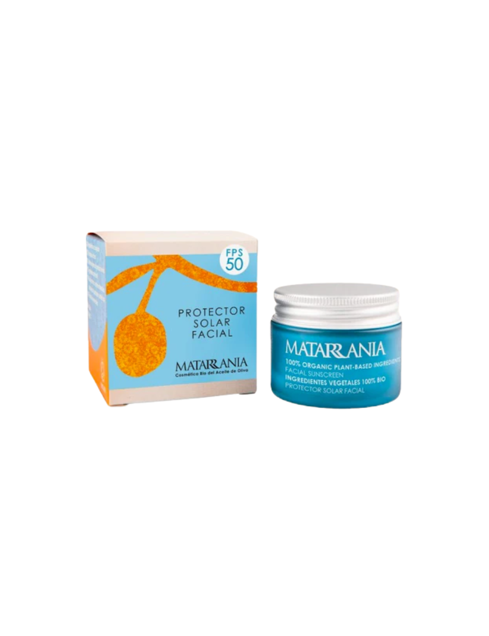 Crema Solar Facial SPF 50 - Matarrania - 30ml