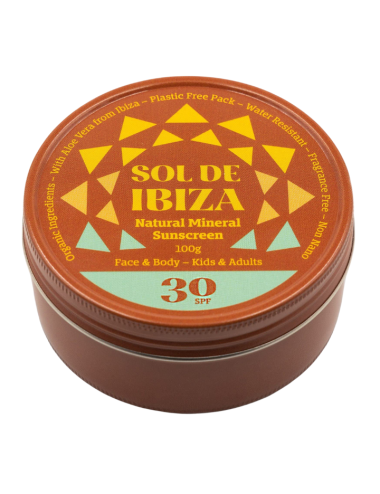 Protector Solar Cara y Cuerpo SPF 30 - Sol de Ibiza - 100ml