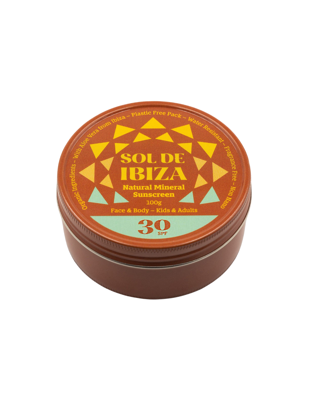 Protector Solar Cara y Cuerpo SPF 30 - Sol de Ibiza - 100ml
