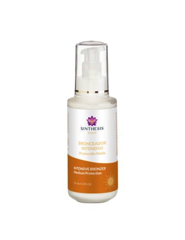 Bronceador Intensivo Protección Media Sinthesis salud.125ml.