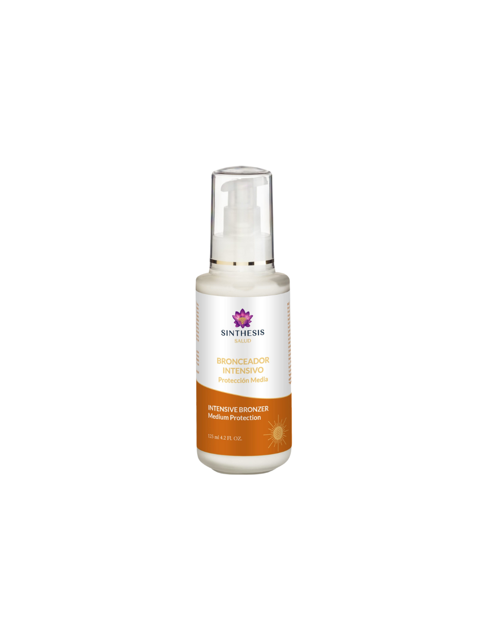 Bronceador Intensivo Protección Media - Sinthesis Salud - 125ml