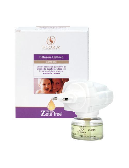 Difusor Eléctrico AntiMosquitos 100% natural Flora
