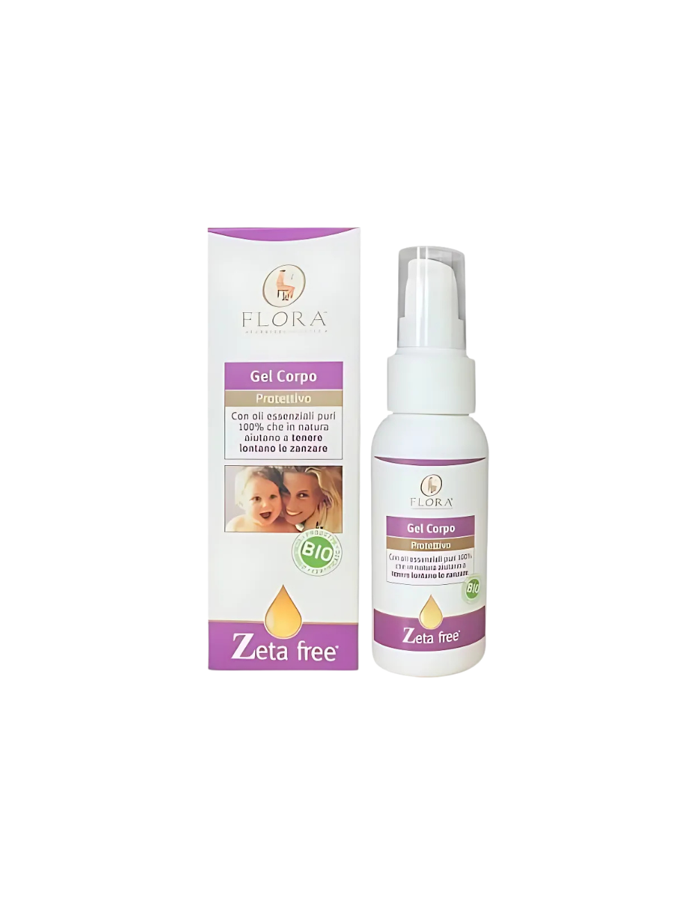 Gel Antimosquitos Natural Corporal - Flora - 50ml