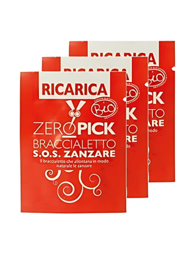 Kit Recarga Pulsera Antimosquitos Natural - Zero Pick - Pack