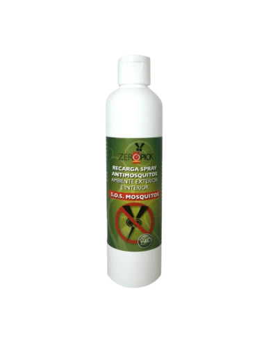 Recarga Spray Antimosquitos interior y exterior - Zero Pick - 250ml