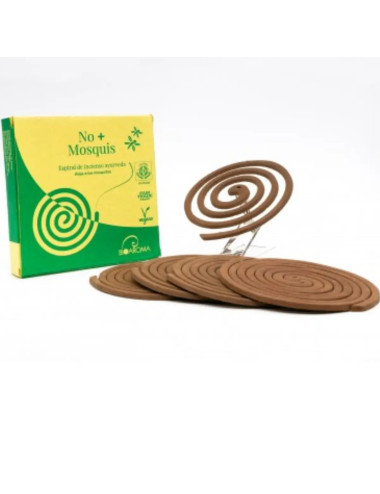 Antimosquitos Natural para Exterior en esprial-Bioaroma-10u