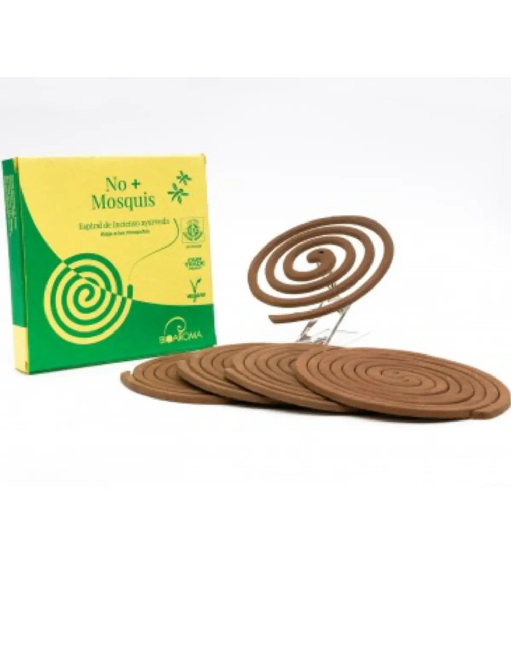 Antimosquitos Natural para Exterior en esprial-Bioaroma-10u