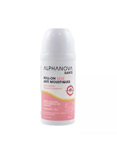 Roll on Antimosquitos Bebé - Alphanova - 30ml