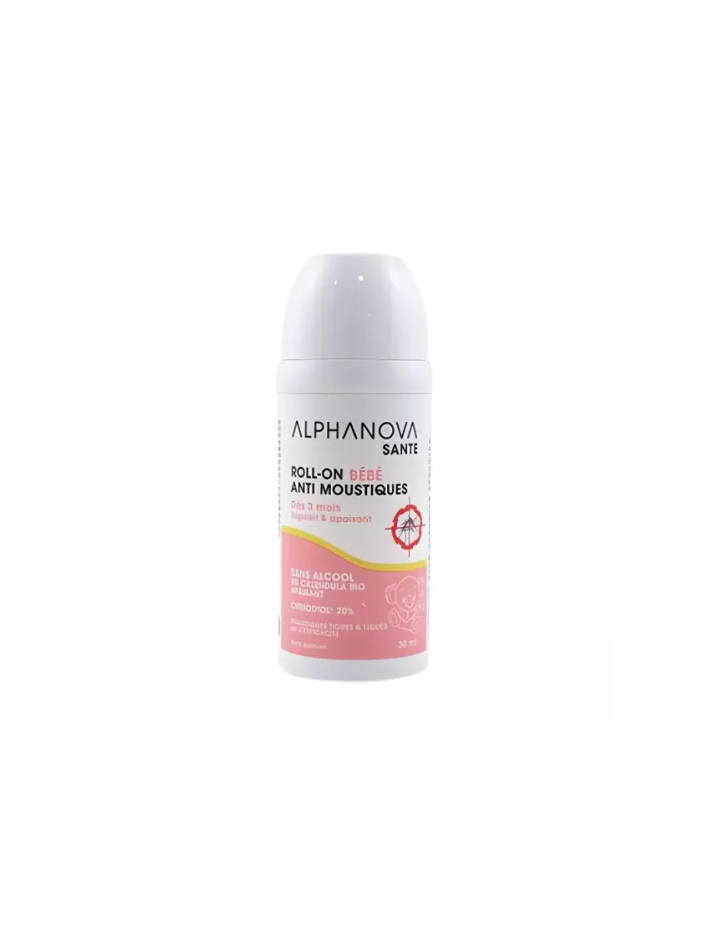 Roll on Antimosquitos Bebé - Alphanova - 30ml