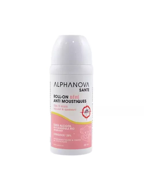Roll on Antimosquitos Bebé - Alphanova - 30ml