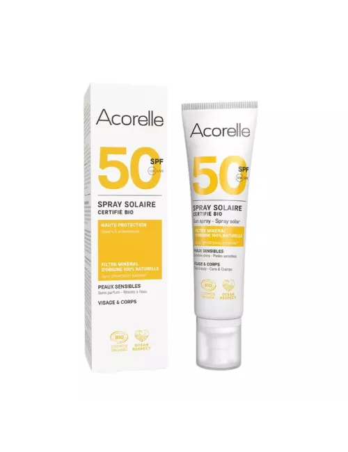 Spray Protector Solar Bio SPF 50 - Acorelle - 100ml