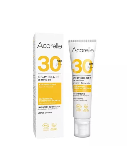 Crema Solar Facial con Color SPF 30 - Acorelle - 50ml