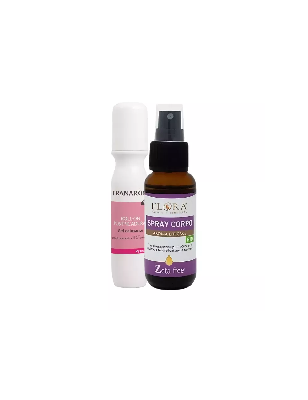 Pack Repelente Bio - Flora + Pranarom Fcia - Roll on y 100ml