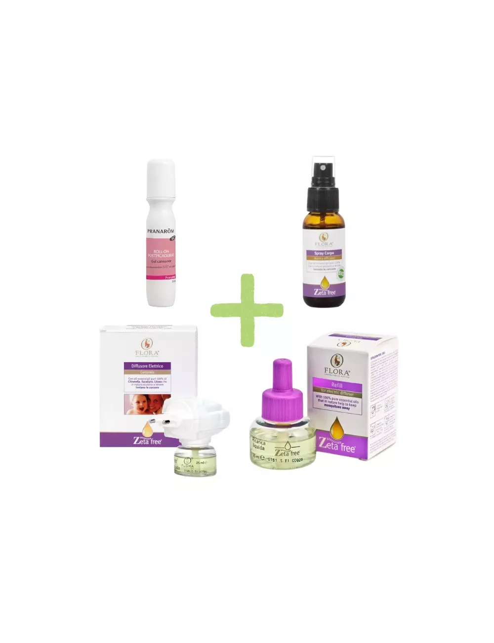 Pack Antimosquitos Natural - Panarom+ Flora - Formato pequeño