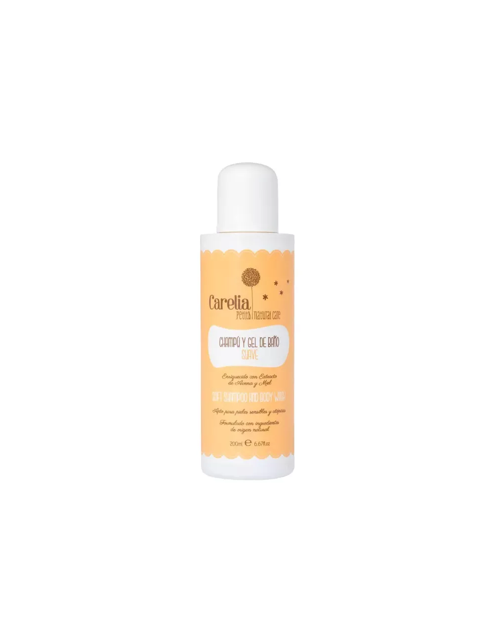 Natural Care Champú-Gel Suave Infantil - Carelia - 200ml