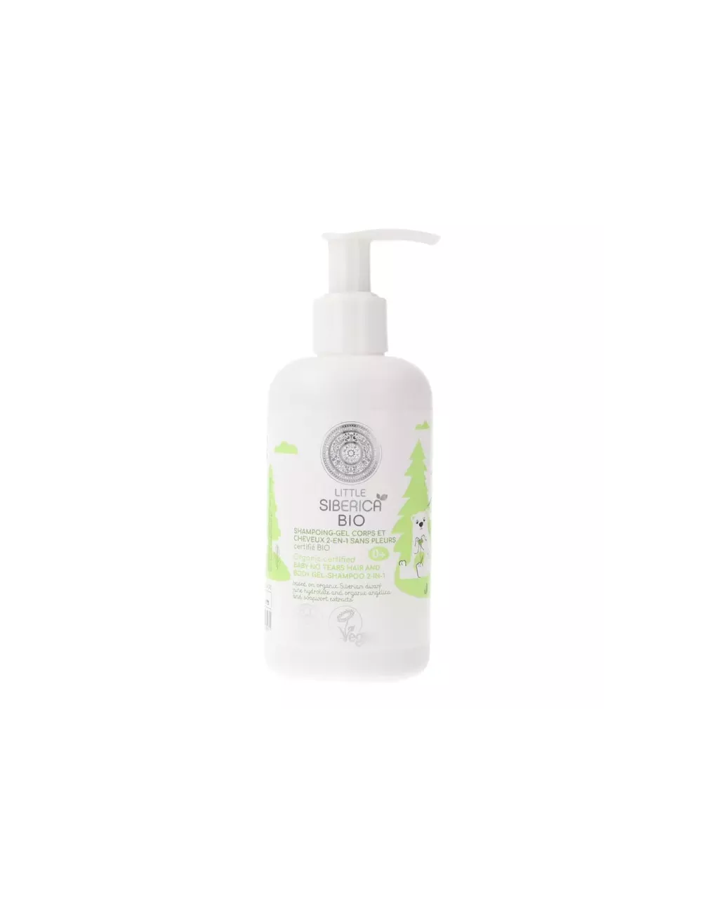 Gel & Champú para Bebés "SIN LÁGRIMAS" - Natura Sibérica - 250ml