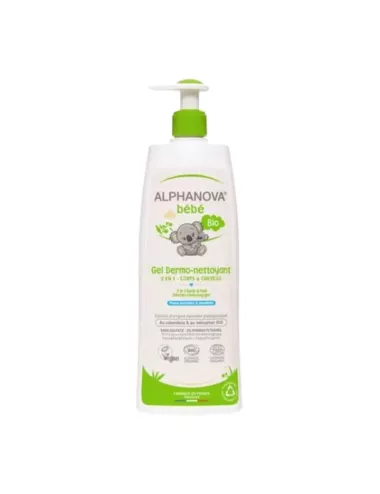Gel champú Dermolimpiador 500ml Alphanova Bebé