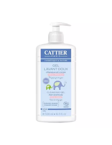 Champú & Gel Baño Bebé - Cattier - 500ml