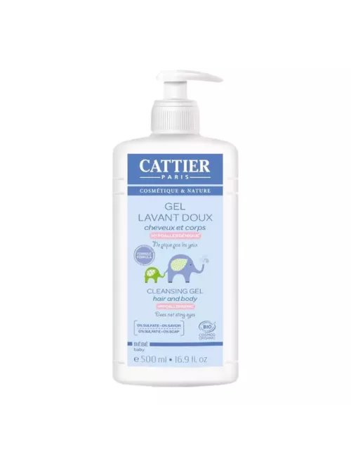 Champú & Gel Baño Bebé - Cattier - 500ml