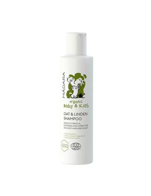 Champú Bebé Avena y Flor de Tilo - Madara - 200ml