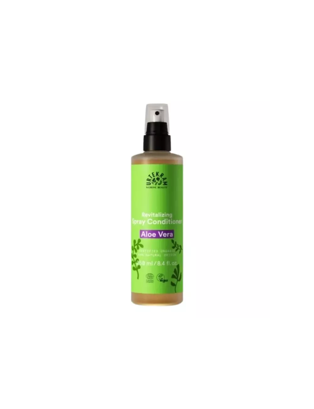 Acondicionador Spray Aloe Vera Vegan - Urtekram - 250ml