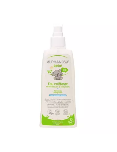 Agua de Peinado Refrescante 200ml Alphanova Bebe