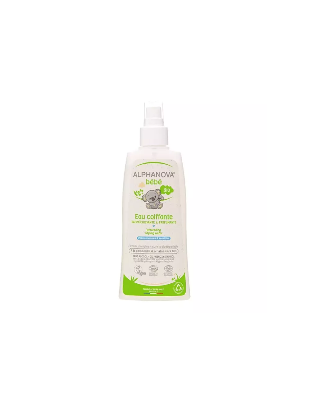 Agua de Peinado Refrescante - Alphanova - 200ml