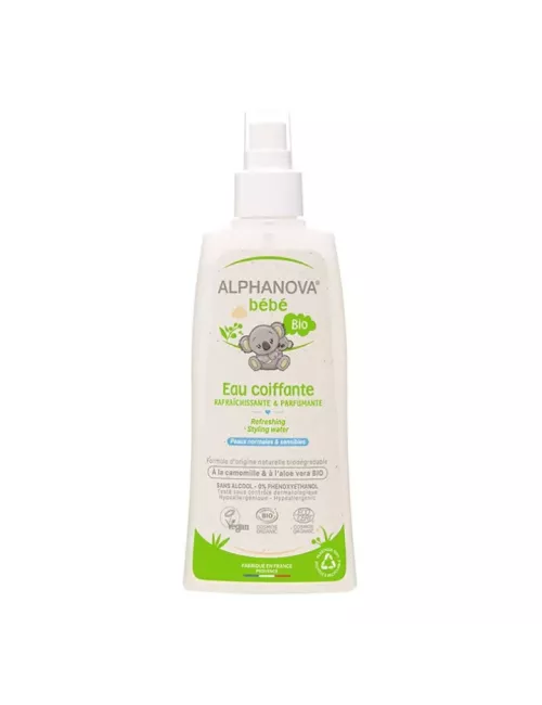 Agua de Peinado Refrescante 200ml Alphanova Bebe