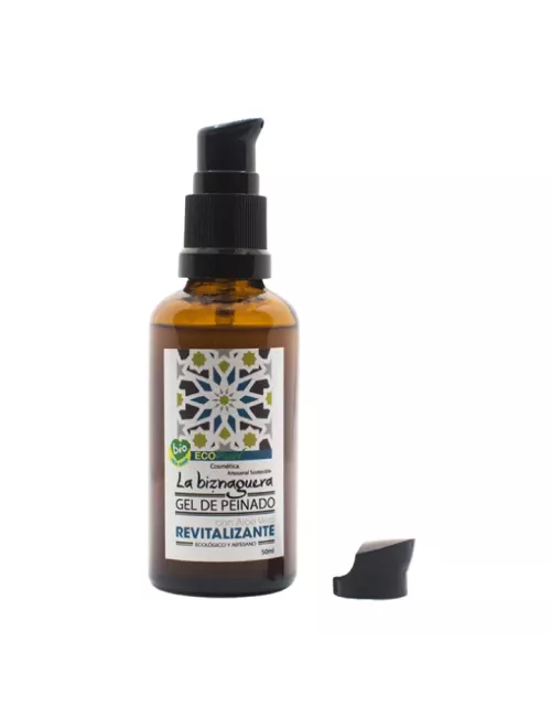 Gel de Peinado Revitalizante para Pelo Rizado - La Biznaguera - 50/100ml
