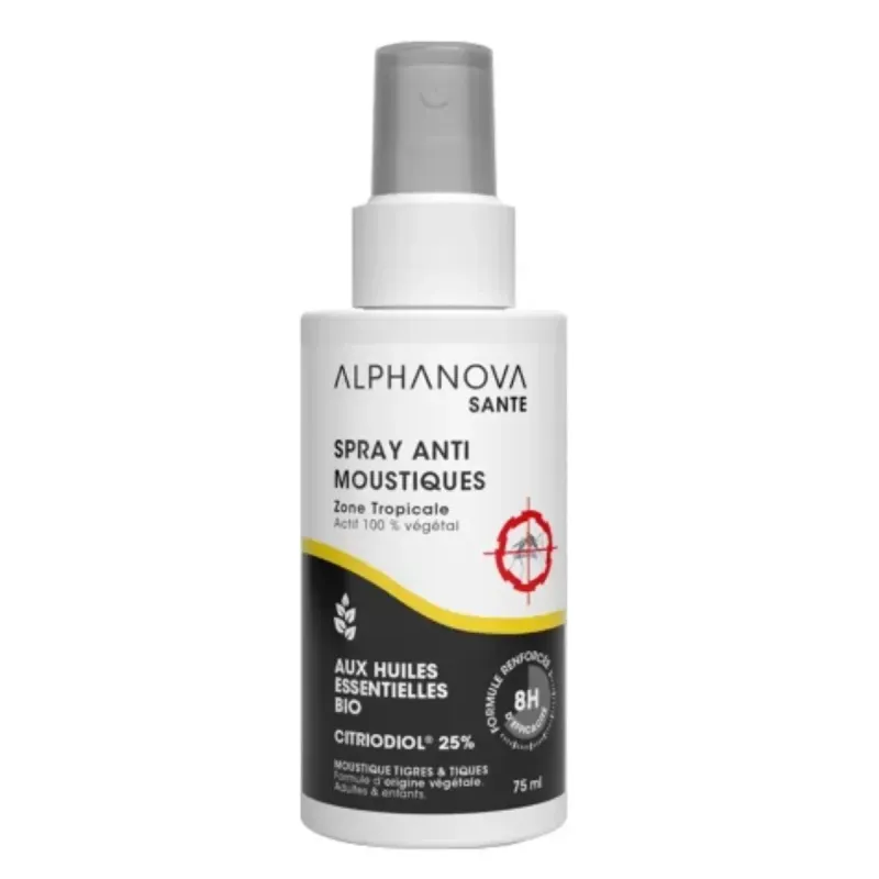 Spray Antimosquitos Natural Zona Tropical-Alphanova- 75 ml