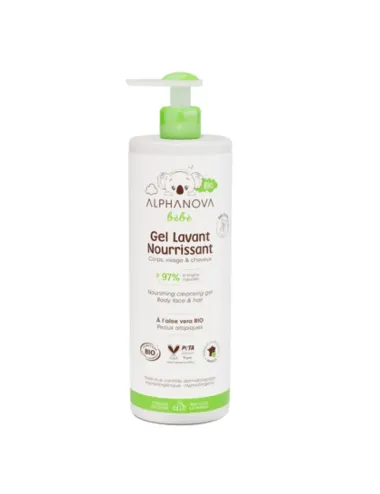Gel champú Dermolimpiador 500ml Alphanova Bebé