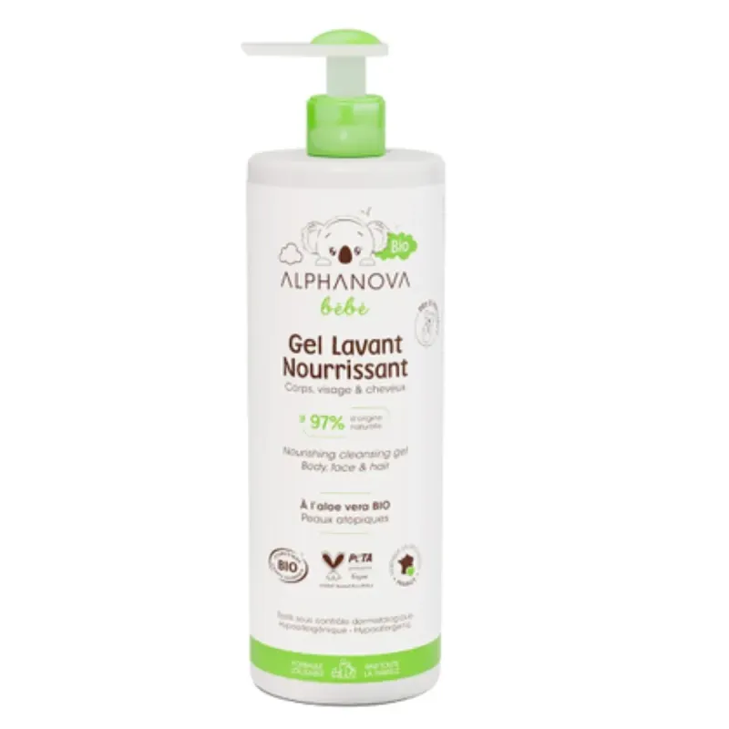 Gel-Champú Sin Jabón Dermolimpiador - Alphanova - 200ml