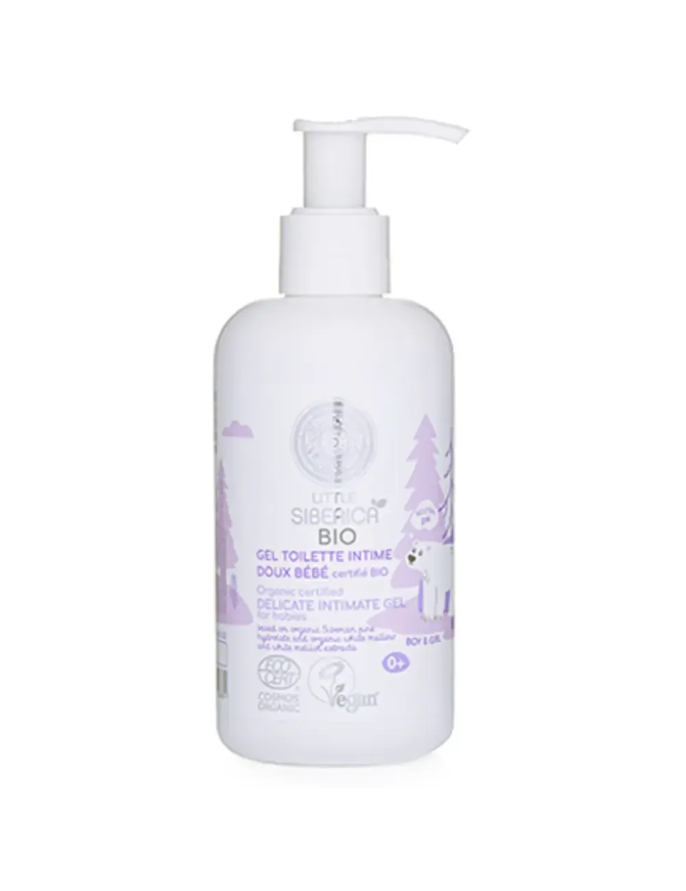 Gel Íntimo Orgánico para Bebés - Little Siberica - Natura Sibérica - 250 ml