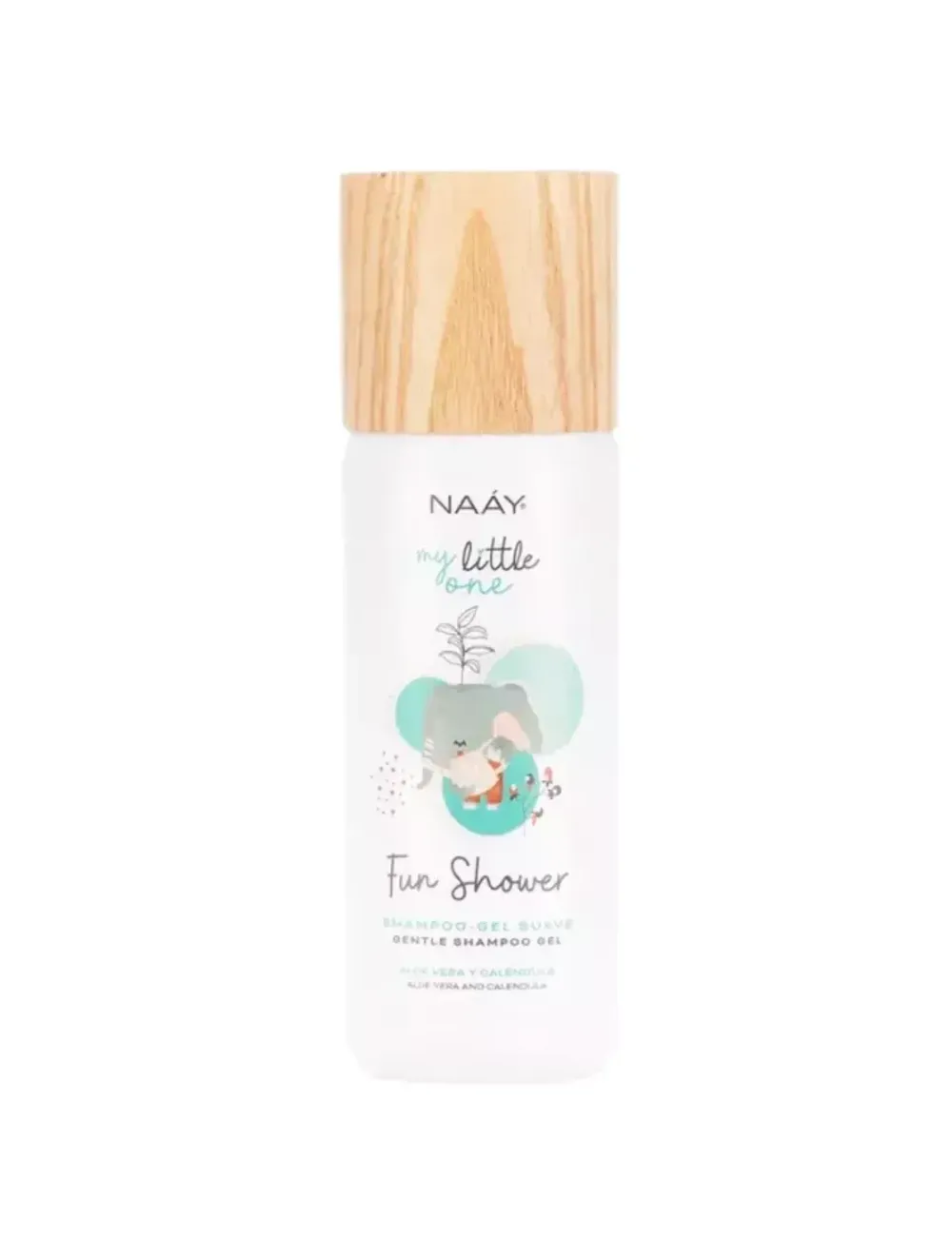 Champú Gel Suave Infantil-Piel atópica y sequedad - NAAY Botanicals - 500 ml