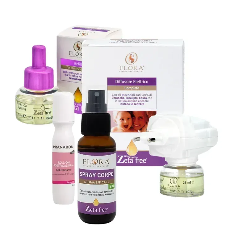 Pack Antimosquitos Natural - Panarom + Flora - Formato pequeño