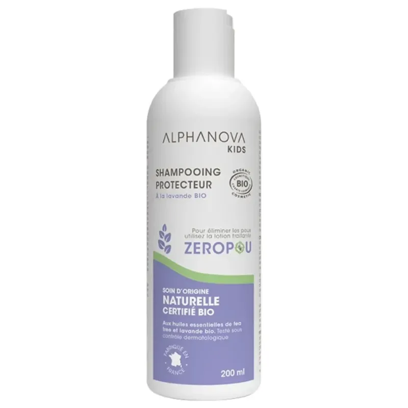 Champú Antipiojos Bio Zeropou - Alphanova - 200 ml