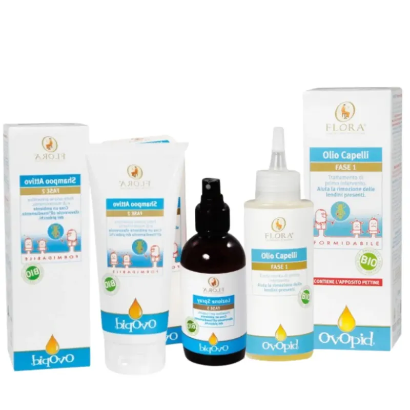 Pack Antipiojos Bio OVOPID - Flora -Natural