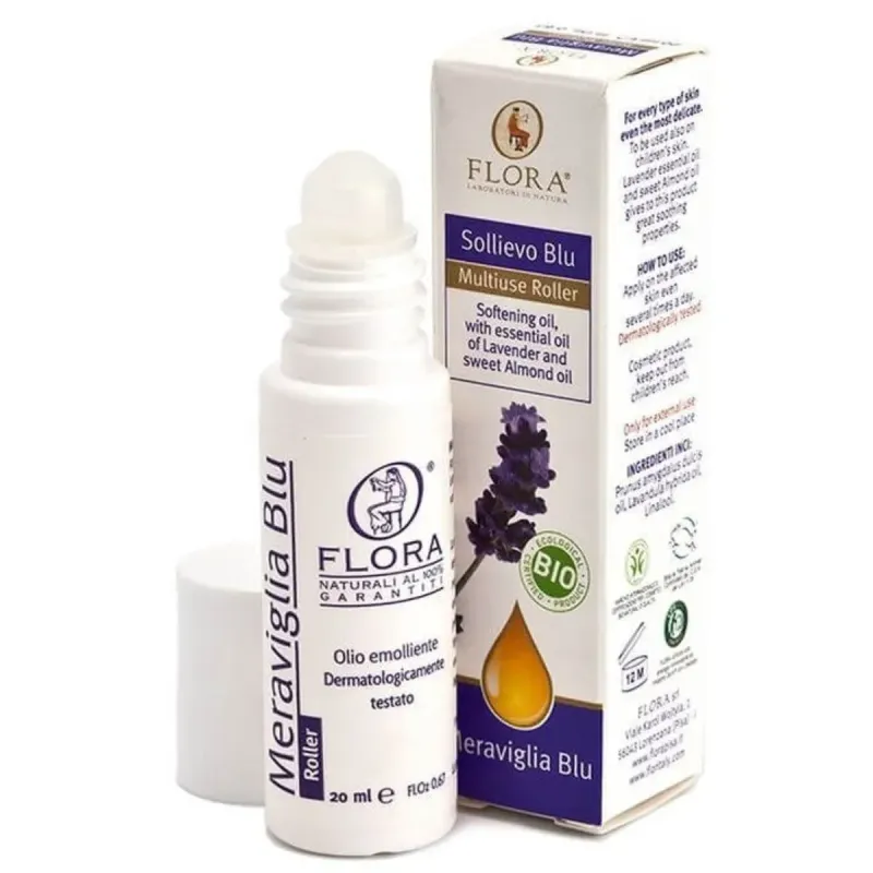 Gel Calmante Piel Maravilla Azul - Flora - 20 ml