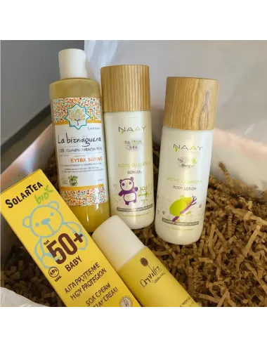 Suscripción mensual My Natural Baby Box – Caja mensual personalizada