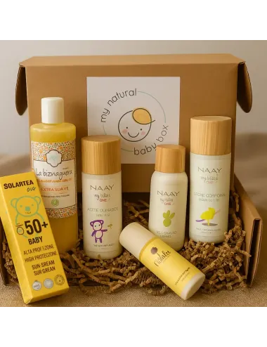 Suscripción mensual My Natural Baby Box – Caja mensual personalizada