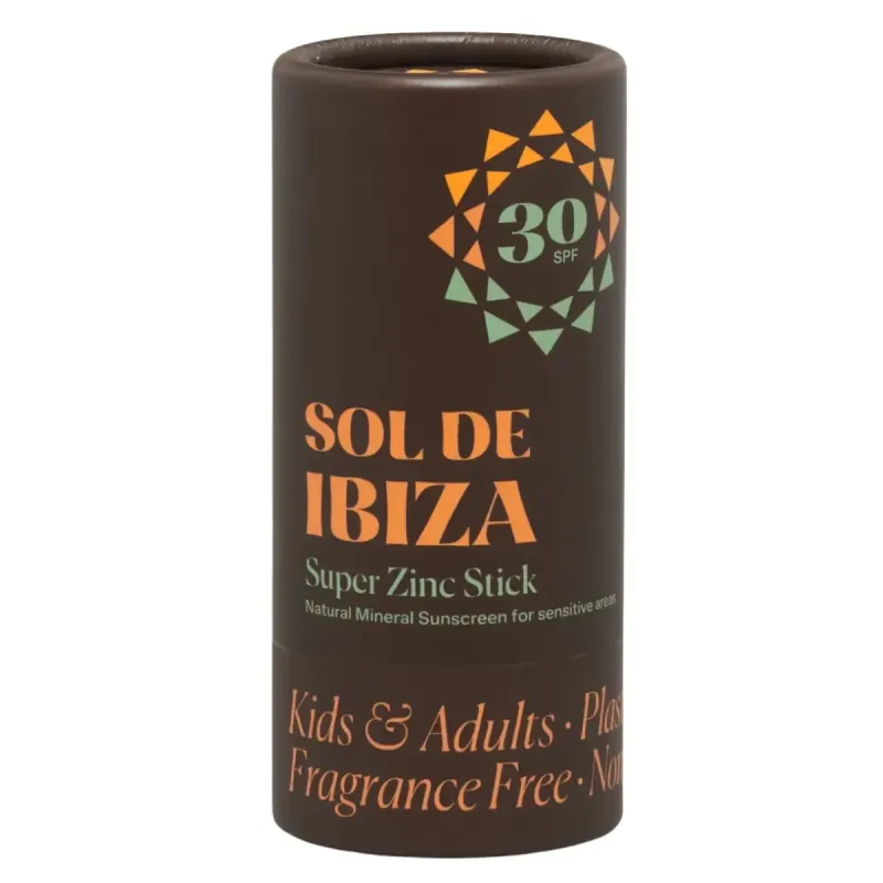 Protector Solar Mineral Stick Cara y Cuerpo SPF 30 - Sol de Ibiza - 45g