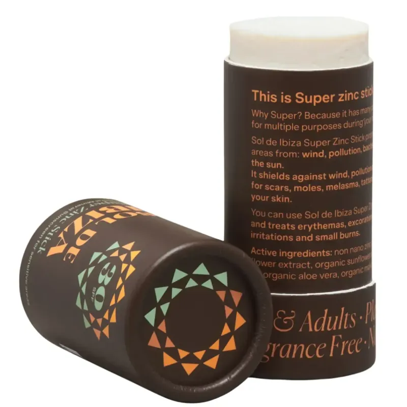 Protector Solar Mineral Stick Cara y Cuerpo SPF 30 - Sol de Ibiza - 45g