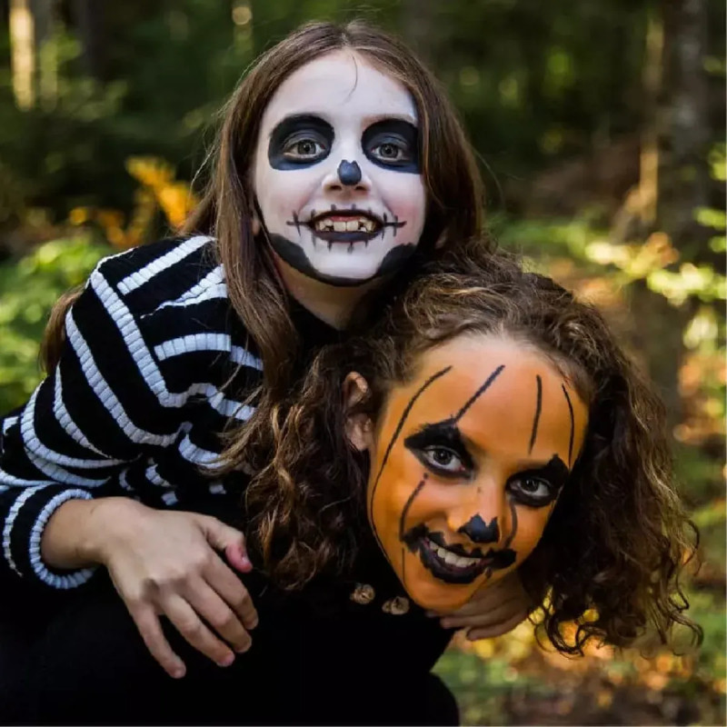 Kit de Maquillaje Infantil Bio Calabaza & Esqueleto - Namaki