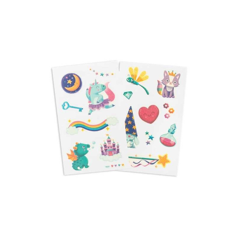 Tatuajes Infantiles – Mundi Encantado - Namaki